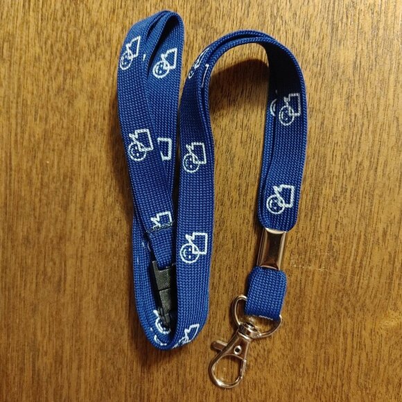 Bell Canada Bell Let's Talk Day Lanyard Safety Release Neck Lanyard - Picture 1 of 4